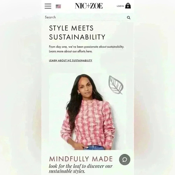 EUC Nic+Zoe women’s suit dress with flattering panels and zipper accent size 6 - Picture 4 of 4